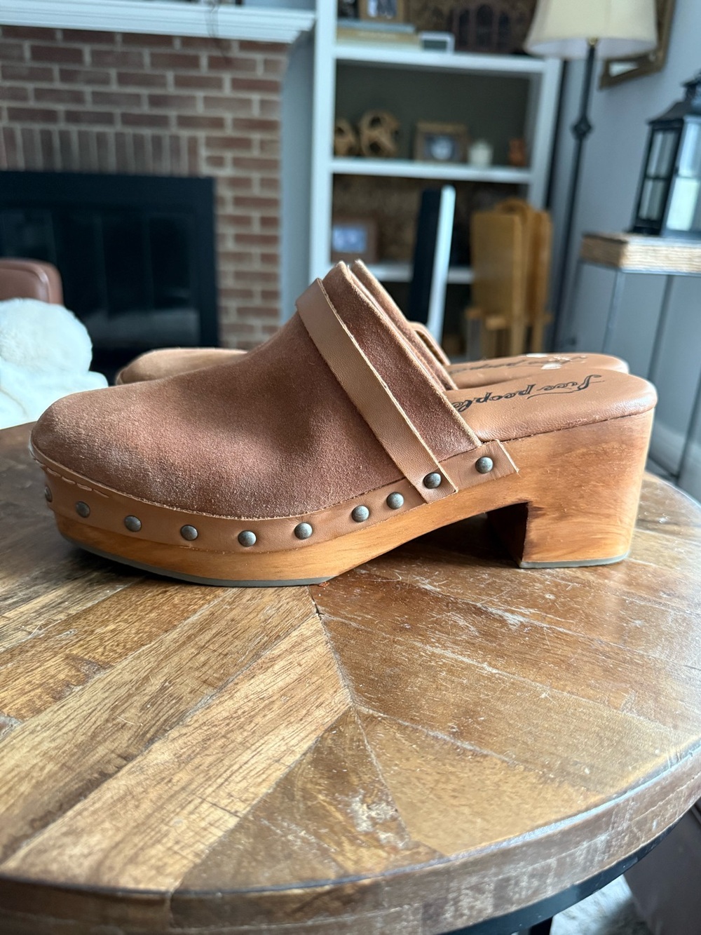 Free People Calabasas Suede Clogs 40/9 - Picture 8 of 10